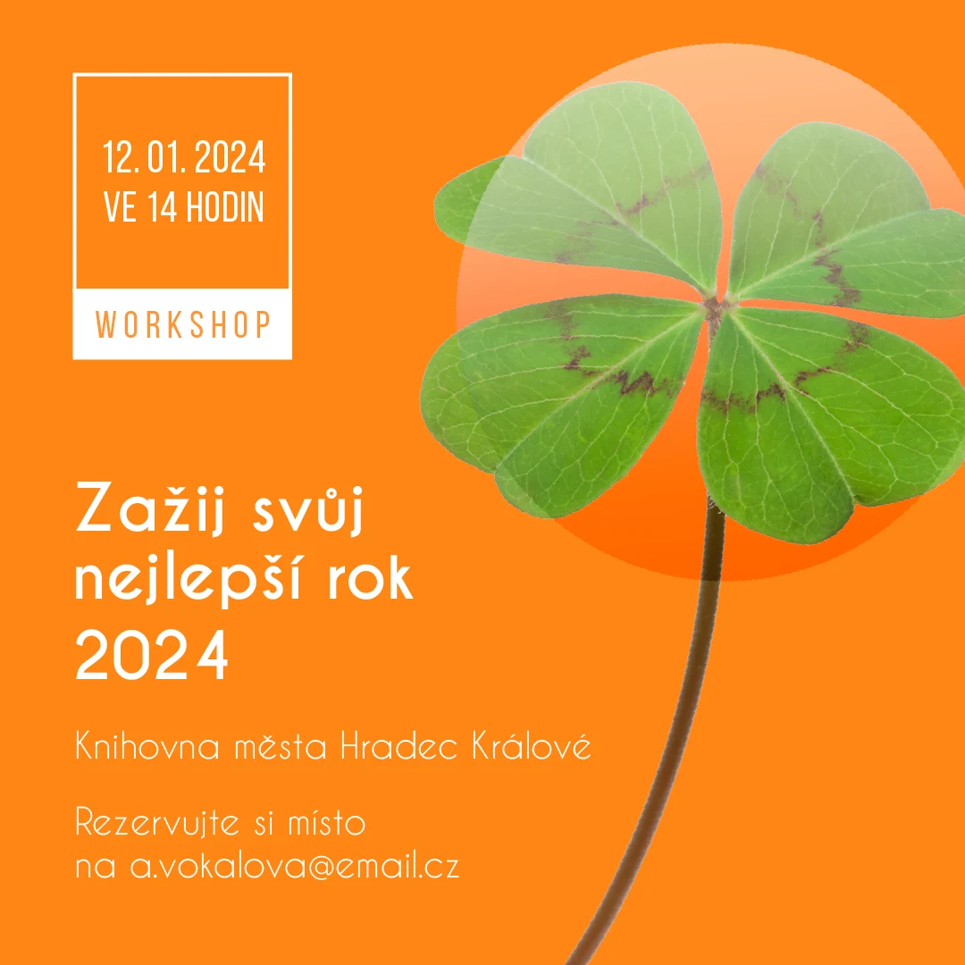 12.1.2024: Workshop „Zažij svůj nejlepší rok 2024“